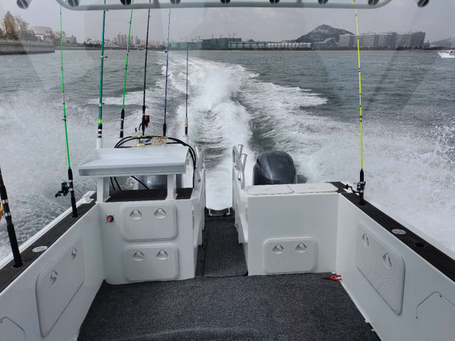 7.3 م بناء مخصص ملحومة الأداء الألومنيوم كاتاماران سفينة صيد للبيع لا يوجد تعليقات حتى الآن