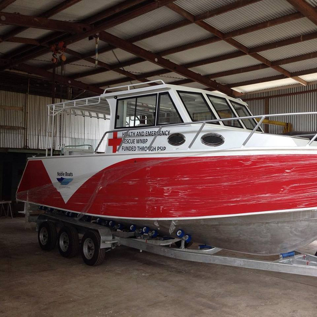 يخوت نمط حياة مريحة بطول 9 أمتار، قارب ألومنيوم فاخر لصيد الأسماك والترفيه