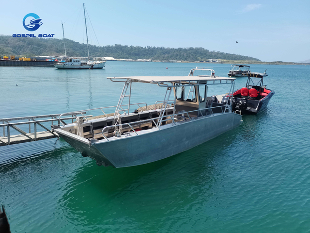 مركبة إنزال تجارية بطول 9 م / 30 قدم لنقل البضائع في الخارج