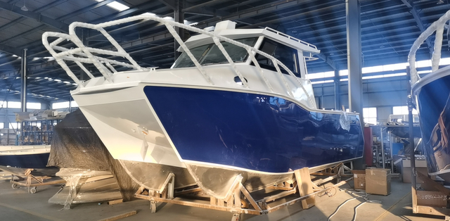 يخت فاخر من الألومنيوم بطول 8.8 متر، قارب شراع، قارب ركاب، قارب صيد