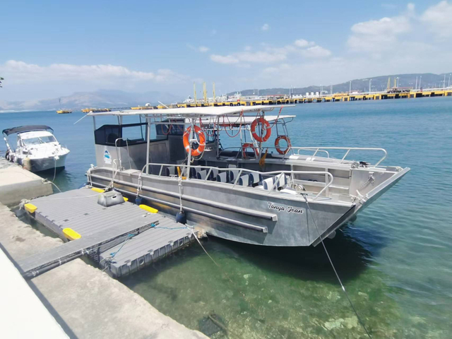 10 متر الألومنيوم الهبوط سفينة الركاب سفينة شحن قارب