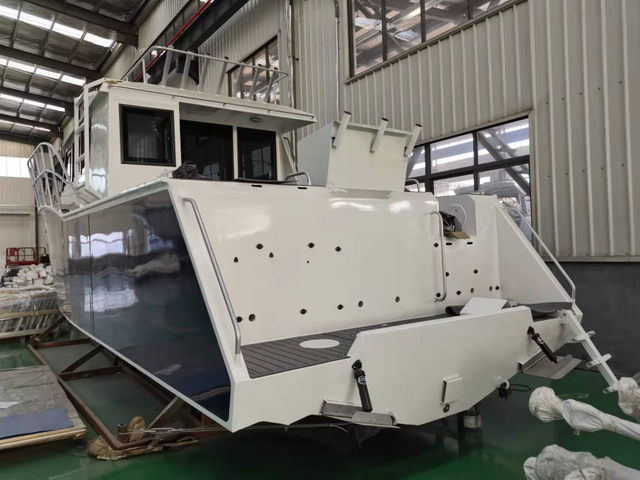 36ft 11m Family Use Cabin Center Cabin Luxury Yacht Outboard Motor قارب صيد من الألومنيوم 